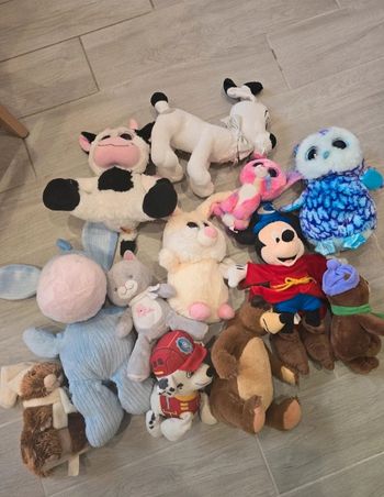 Lot peluche