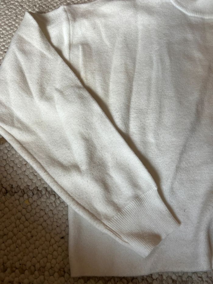 Pull blanc TM - photo numéro 2