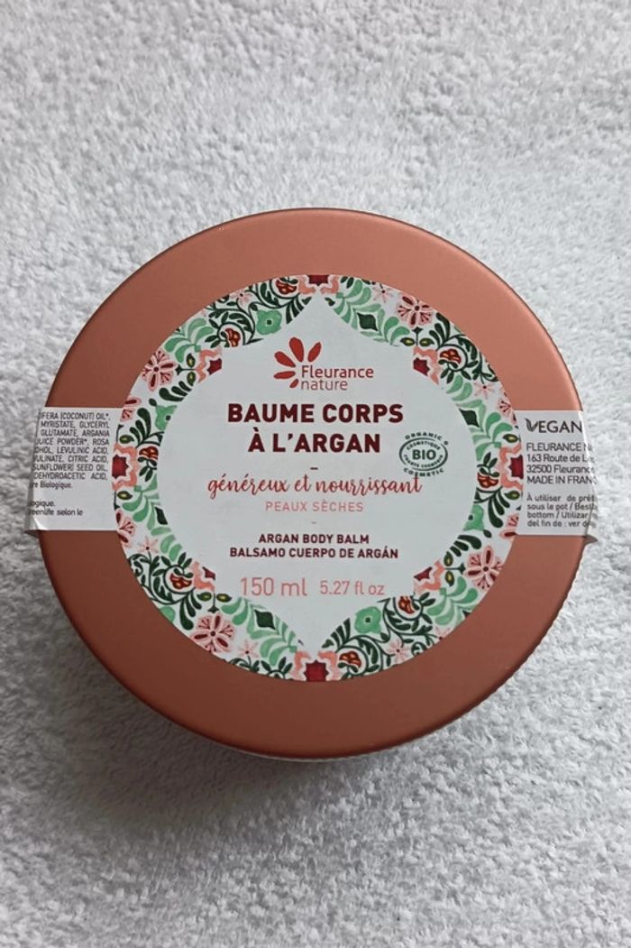 baume corps Fleurance nature NEUF