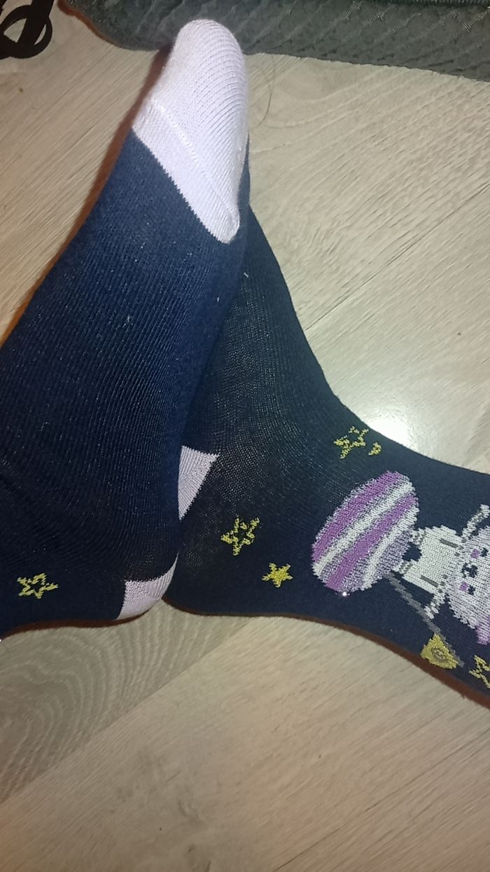 Chaussettes a motifs - photo numéro 6