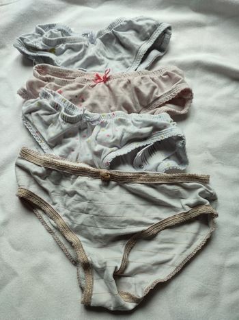 Lot de 4 culottes  6 ans