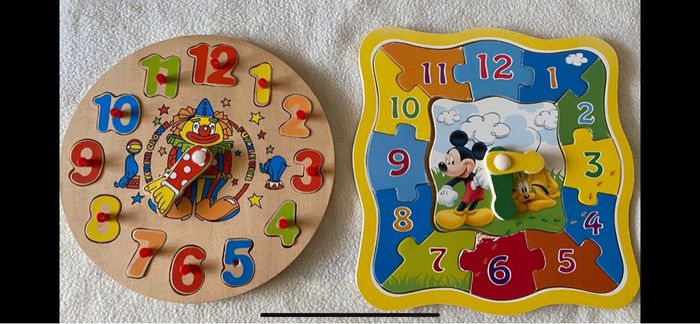 Lot de puzzles en bois