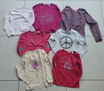 Lot  vêtements fille 10 ans okaidi