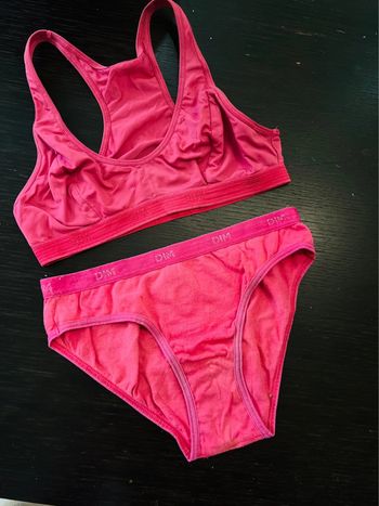 Ensemble Dim - brassière et culotte 14 ans