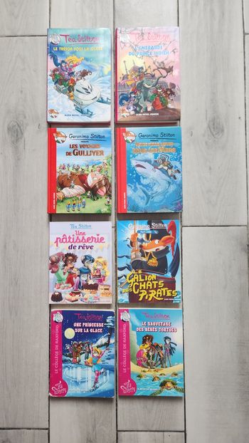 Lot de 8 livres pour enfants. Téa Stilton