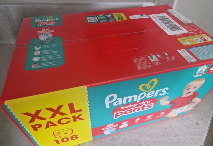 Pack XXL Pampers Pants  T 4 Neuf - photo numéro 2