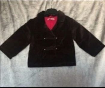 Veste  en velours ras 24 mois