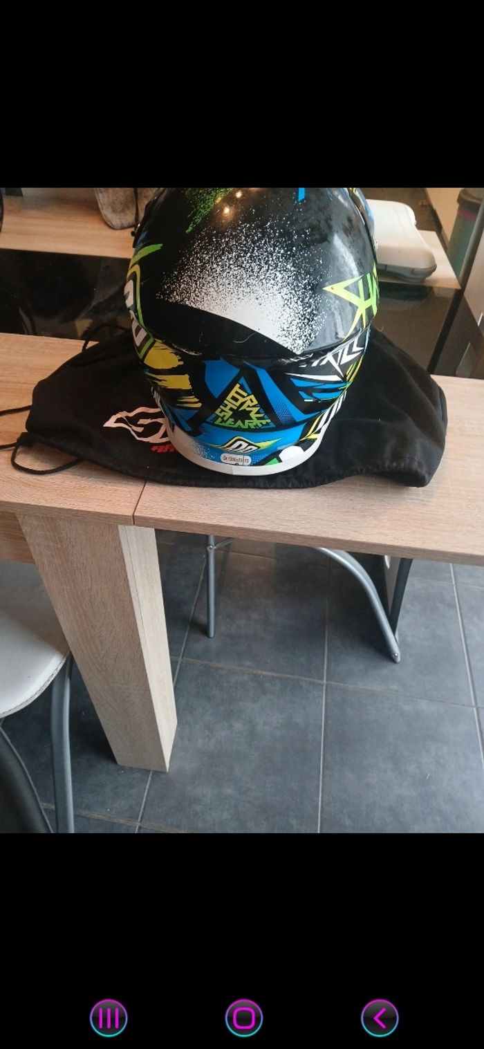Casque motocross - photo numéro 3