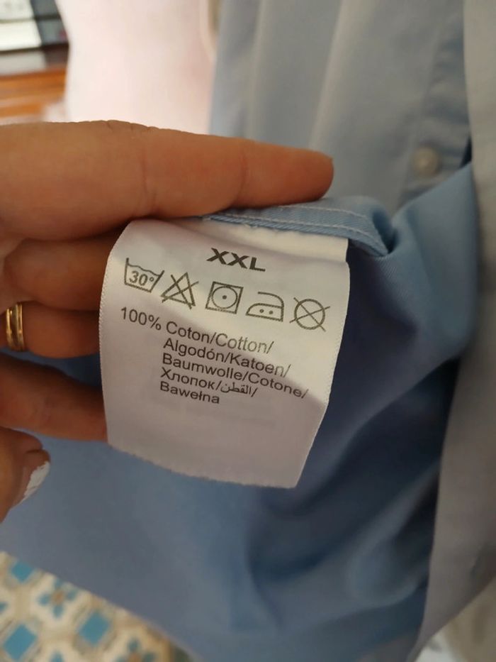 🍍 Chemise ML homme Brice taille XXL - photo numéro 6