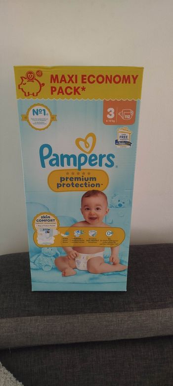 Couches Pampers T3 