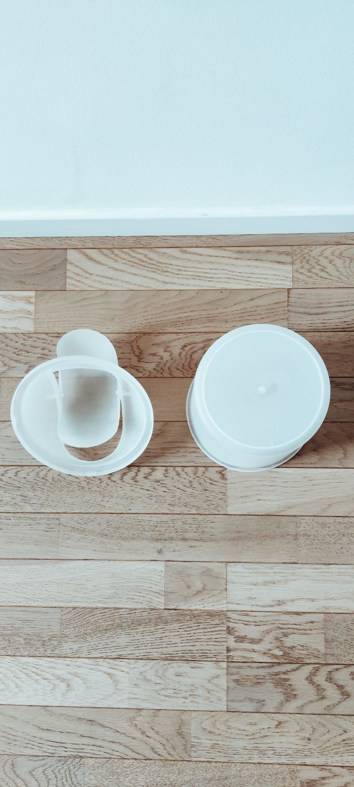 Poubelle ronde à couvercle basculant - photo numéro 4