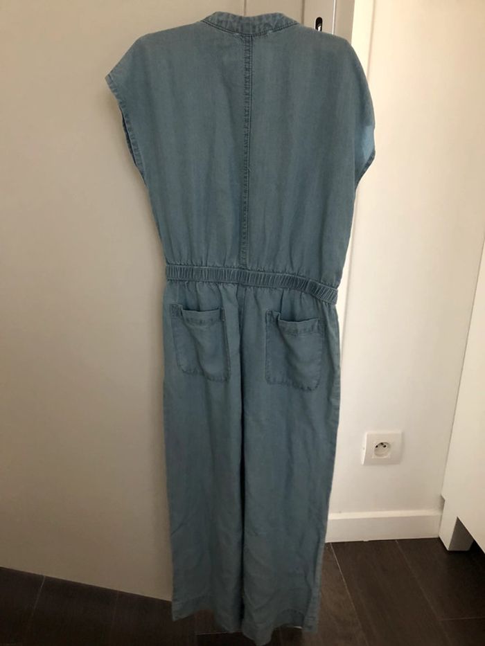 Combinaison fille jeans léger 5 ans - photo numéro 2