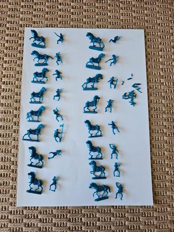 Petits soldats atlantic 7eme cavalerie