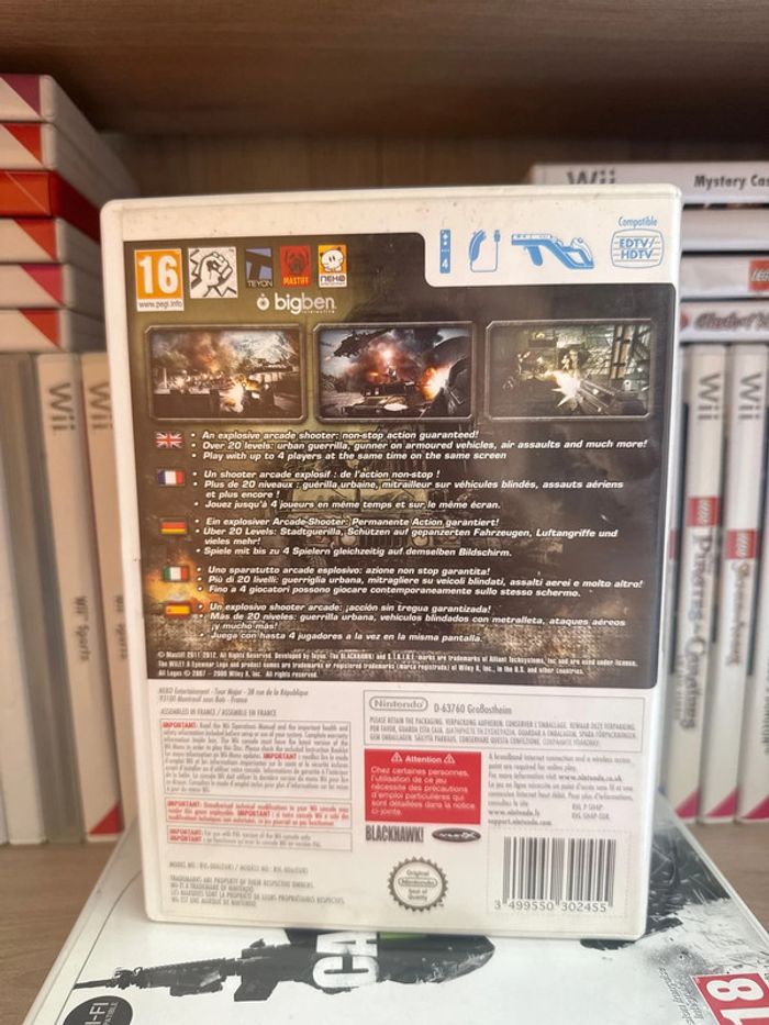 Heavy fire afghanistan jeu Wii guerre - photo numéro 3