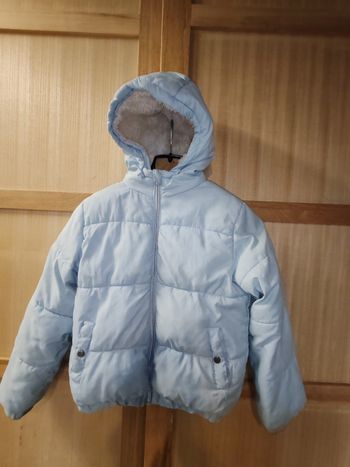 Doudoune fille 12 ans bleu claire doublée