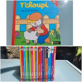 Livre T'choupi, l'ami des petits, tome 55 🐖 T'choupi va à la ferme 🐑