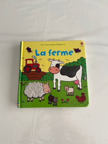 Livre à toucher la ferme