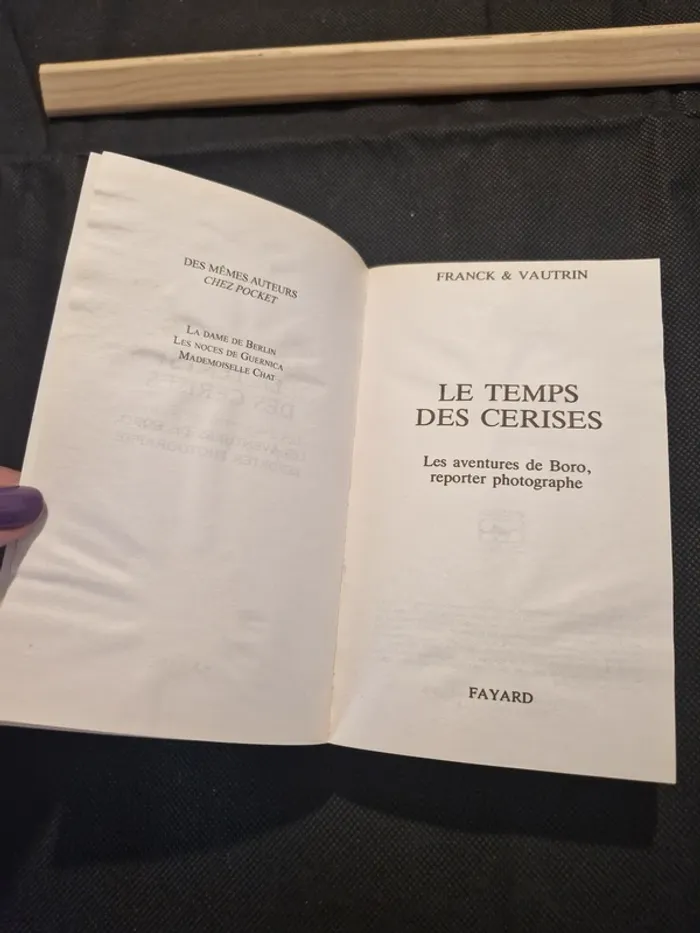 Les Aventures de Boro reporter photographe, tome 2 : Le Temps des cerises - Dan Franck, Jean Vautrin - photo numéro 7