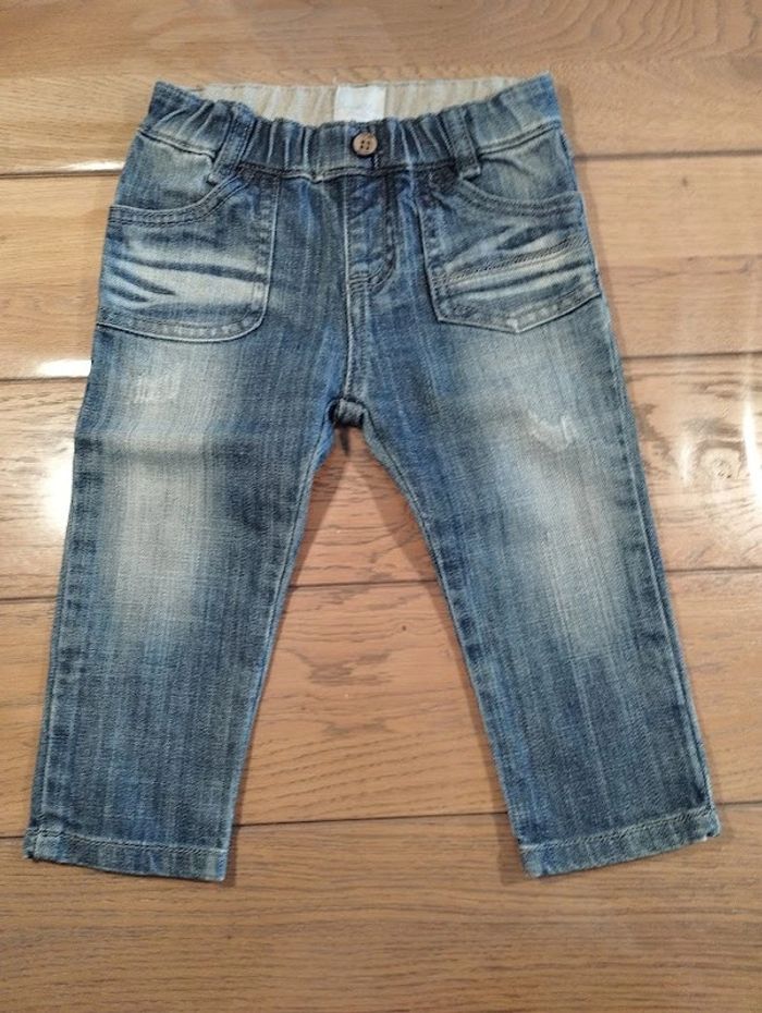 Lot n° 506 pantalon Jeans Fun & Fun 18 mois - photo numéro 2