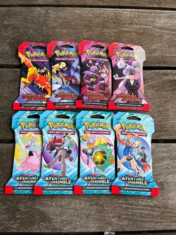 2 artset boosters blisters Pokémon ev10 et ev09
