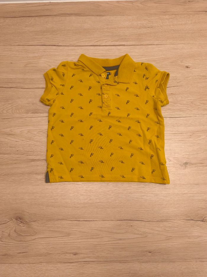 Tee-shirt manches courtes polo 18 mois