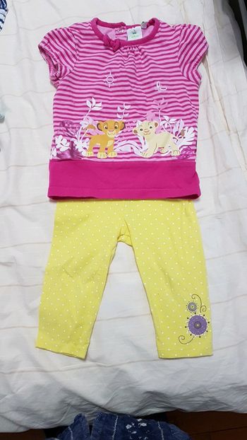 Legging Orchestra et Tunique Disney Le roi Lion 9 mois