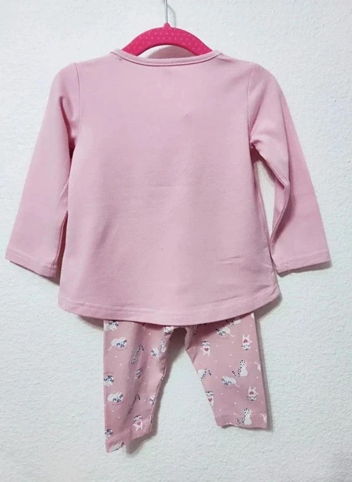 Pyjama 2 pièces bébé fille taille 9 mois - photo numéro 4