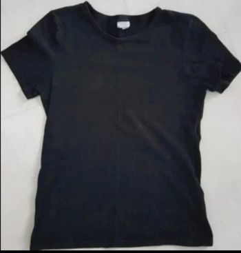 Tee shirt uni noir