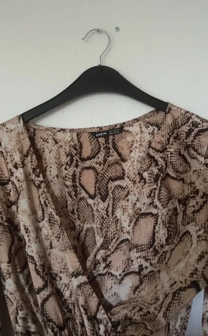 Robe motifs léopard / serpent - photo numéro 3