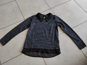 Petit pull léger ree shirt avec col xxs fille