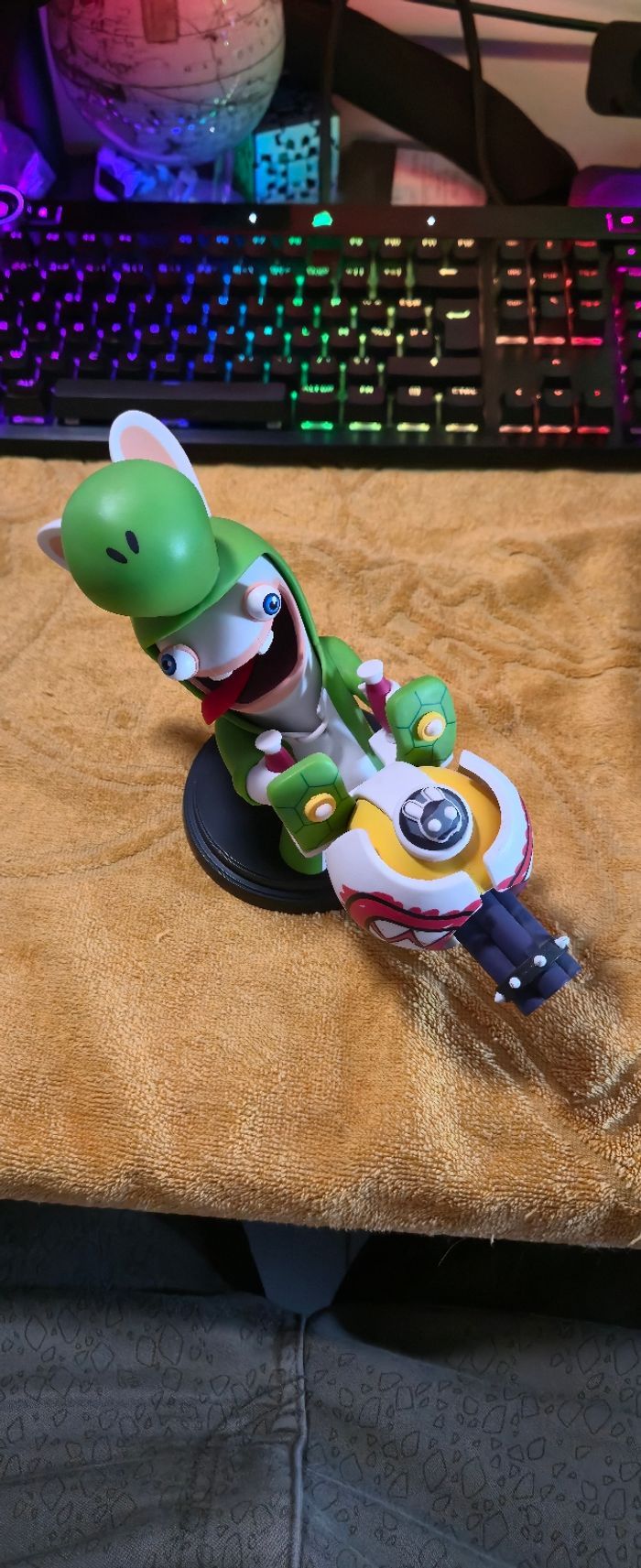 Figurine Yoshi Lapin du Jeu Vidéo : Mario + Lapins Crétins Kingdom Battle - photo numéro 5