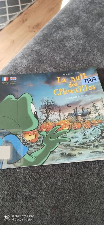 Livre la nuit des citrouilles