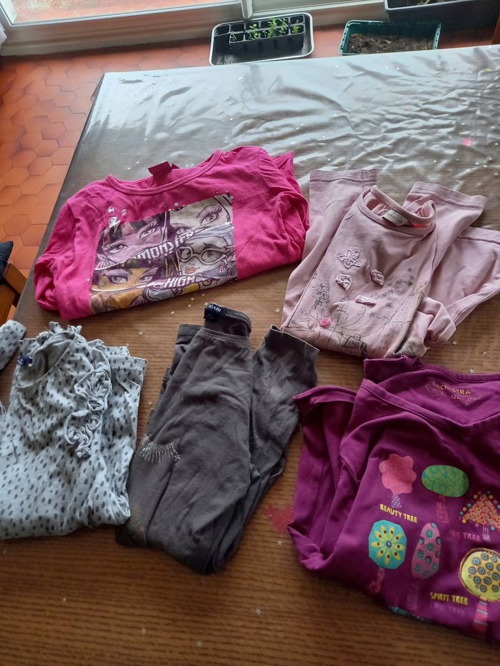 Lot maillot manche longue