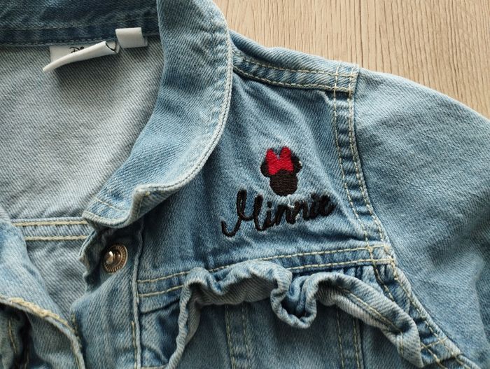 Veste en jean Minnie 6 ans - photo numéro 2