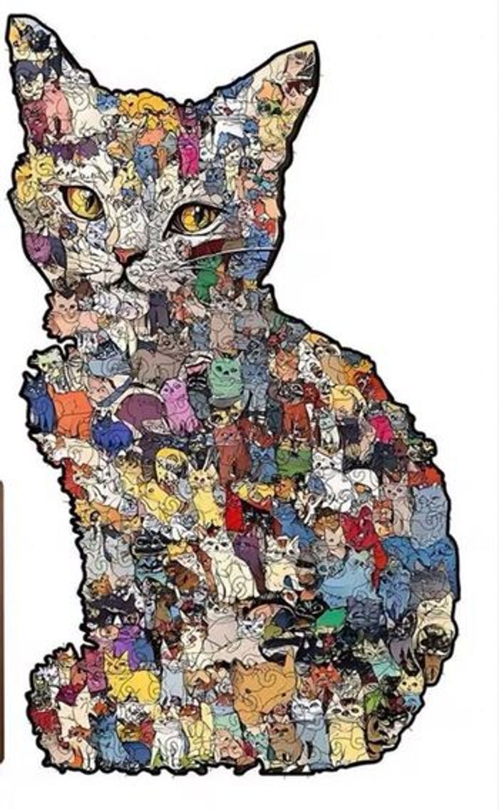 puzzle bois L en COFFRET XL bois 3 en 1 AVEC tirelire CHALLENGE en plus - photo numéro 4