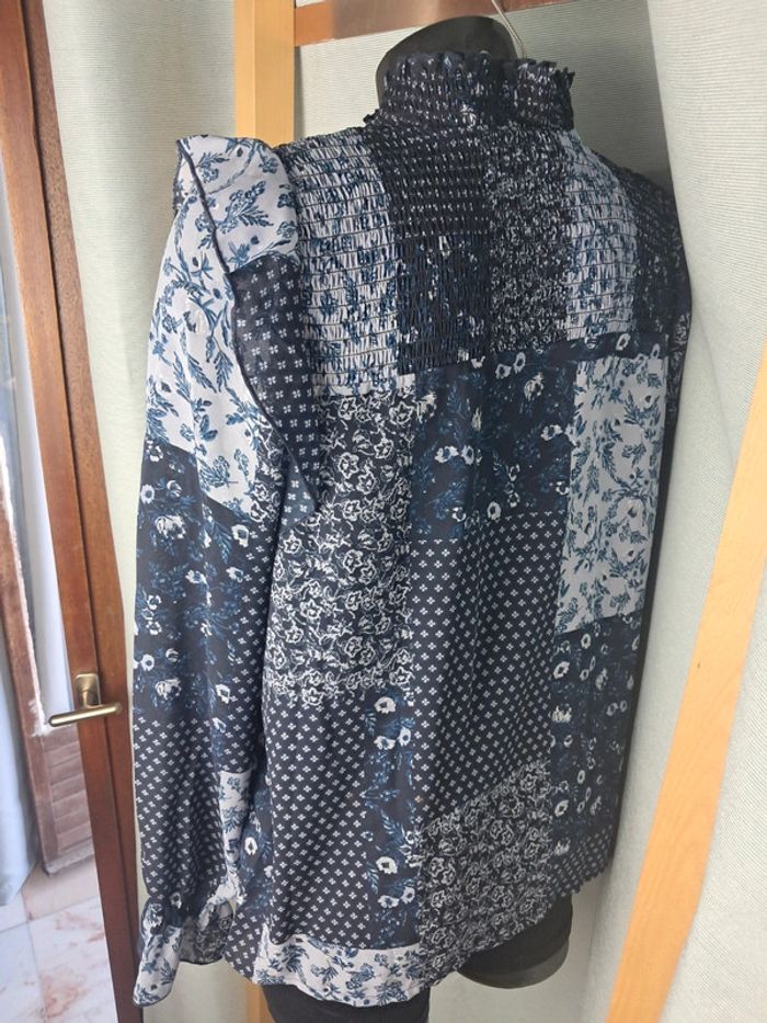Linea tesini blouse T.40 en tbe - photo numéro 7