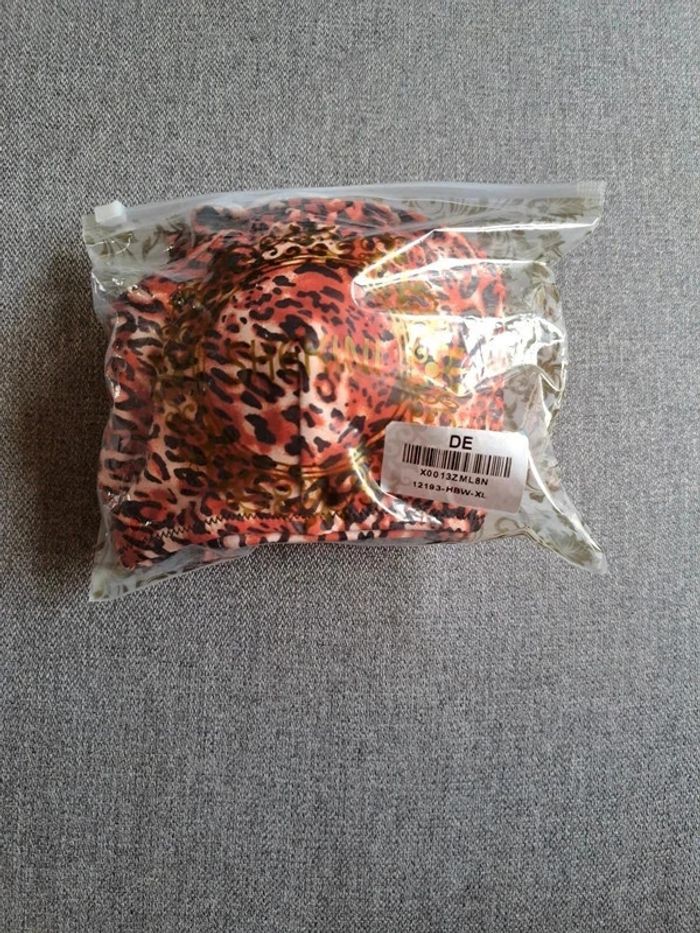 Maillot de bain moucheté rouge/rouille XL Shekini - photo numéro 4