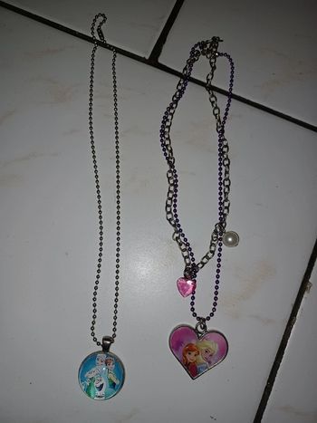 2 colliers reines des neiges