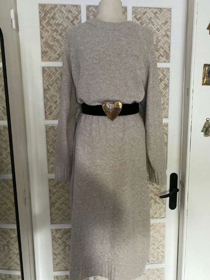 Robe Longue Beige H&M taille L