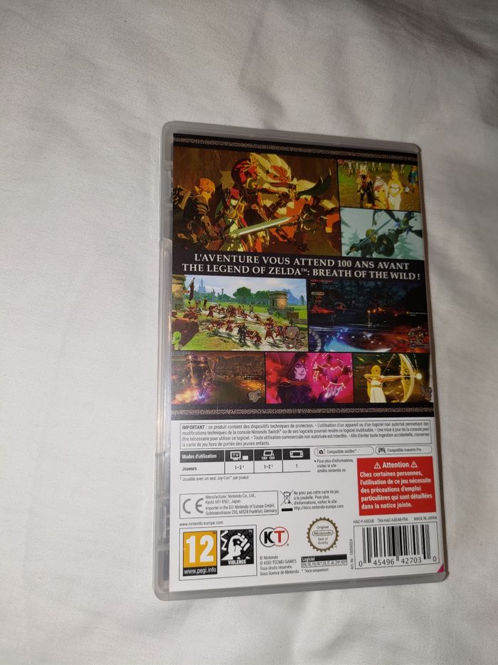 Jeu Hyrule warrior L'ère du Fléau switch - photo numéro 2