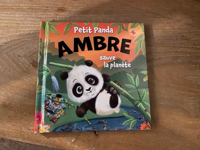 Livre panda ambre