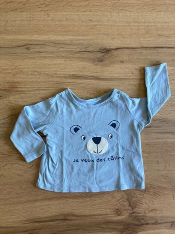 T-shirt 12 mois comme neuf