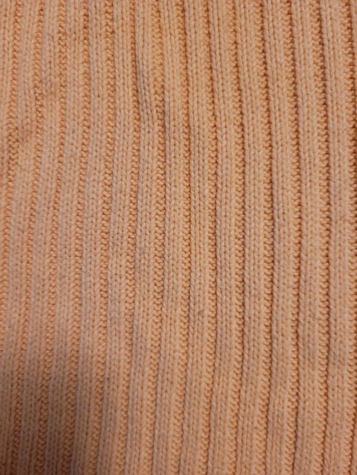 Pull mailles côtelées orange - H&M - photo numéro 5