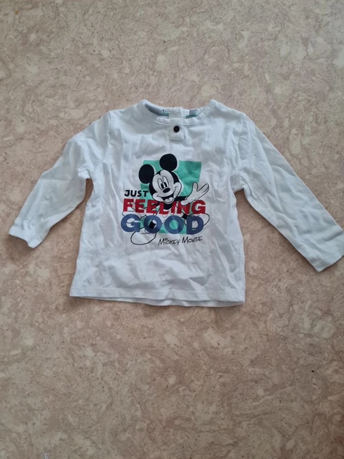 Tee shirt mickey