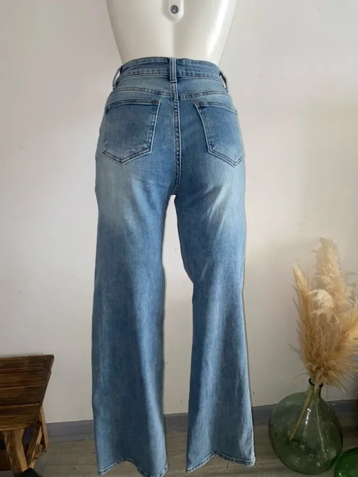 Jeans évasé taille 34 - photo numéro 5