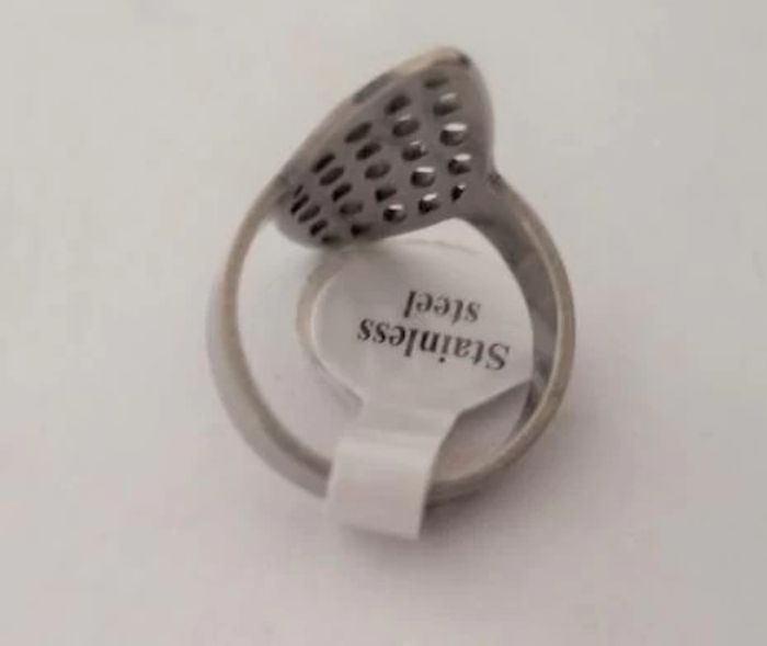 Bague fantaisie ajourée - photo numéro 2