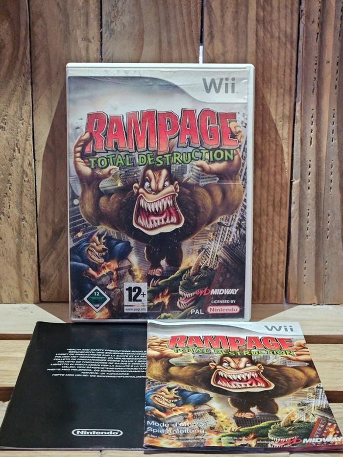 Nintendo Wii # Rampage Total Destruction #