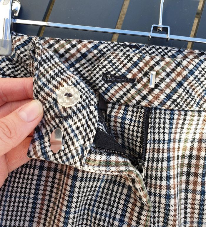 Pantalon tissus carreaux prince de Galles - photo numéro 4