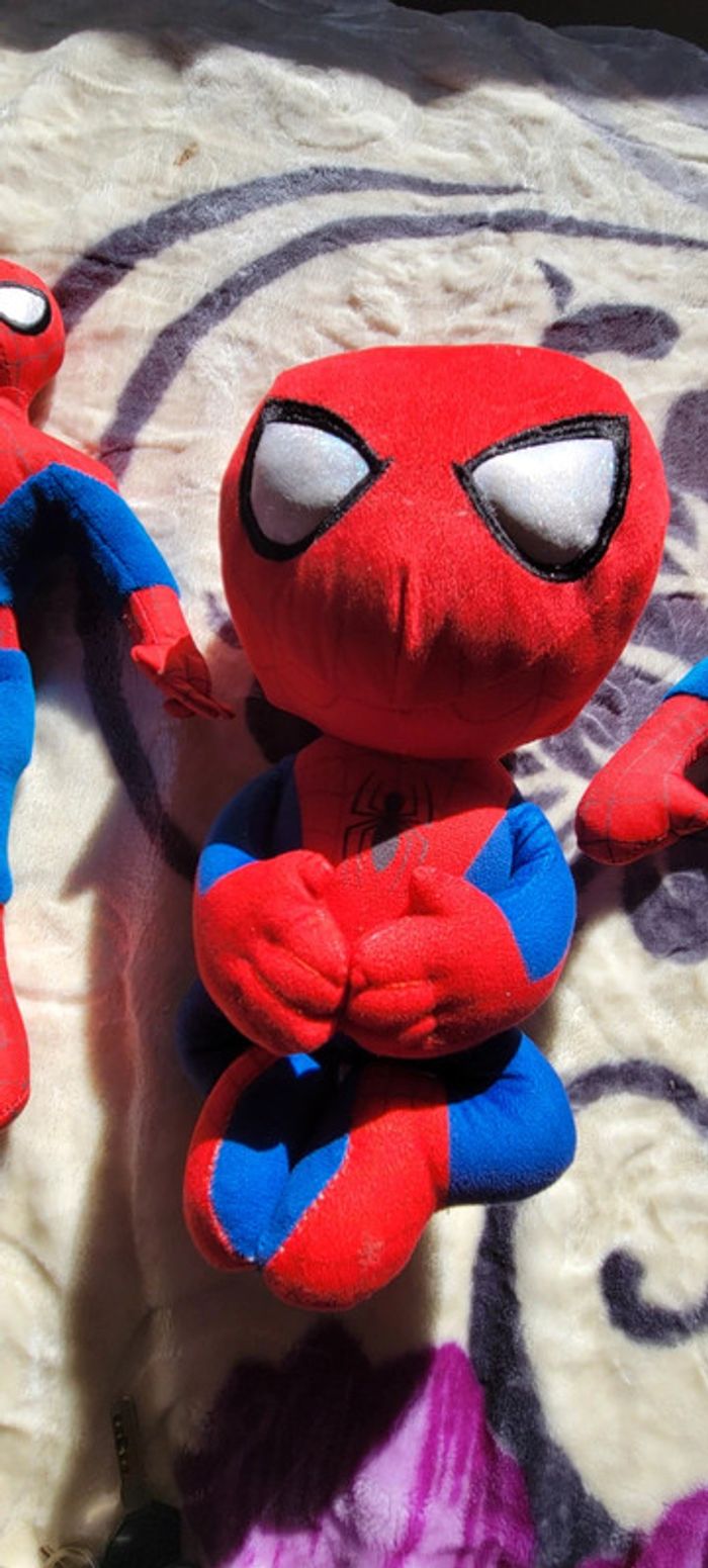 Lot Peluche Spider Man - photo numéro 3