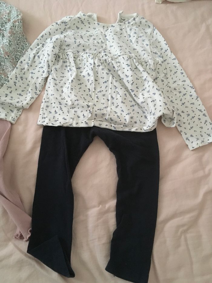 Lot 2 ensembles blouse et legging - photo numéro 2